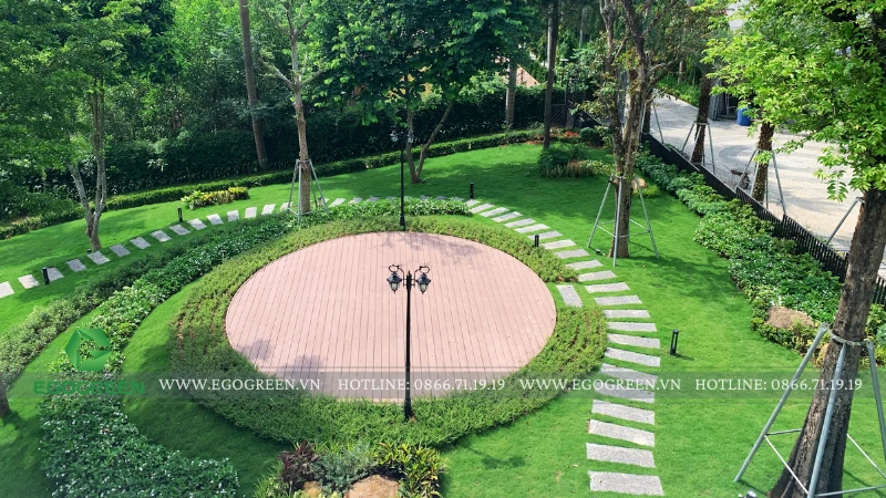 5 chất liệu trang trí sân vườn đang “lên ngôi” hiện nay